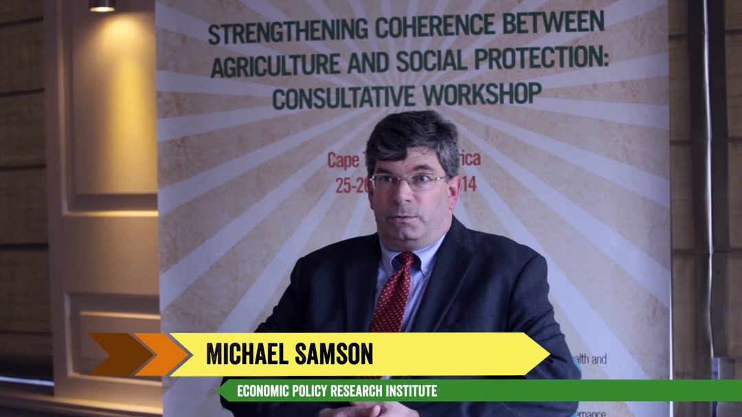 Interview with Dr. Michael Samson – How is South Africa bringing agriculture and social protection together?