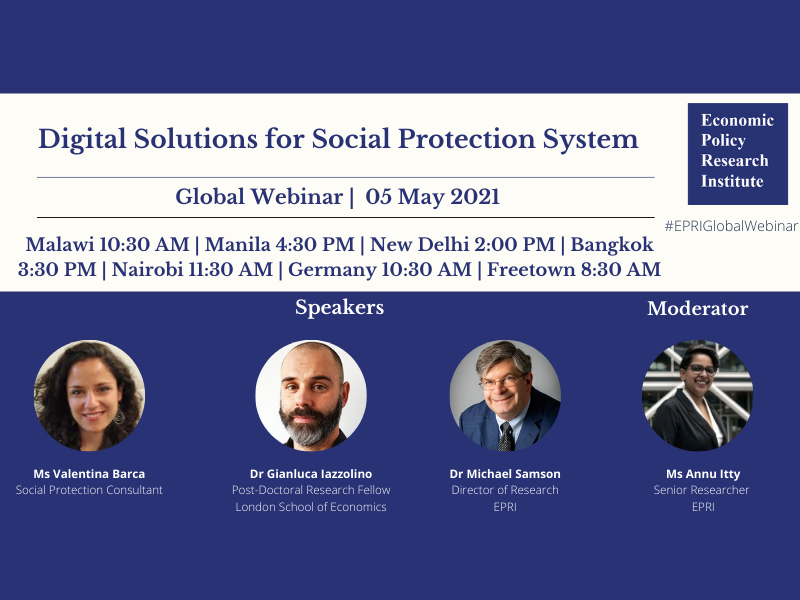 Global Webinar: Digital Solutions for Social Protection System