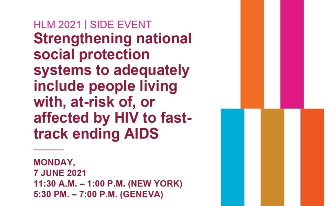 UNAIDS-ILO-WFP event on strengthening social protection systems to include people living at- risk of, or affected by HIV